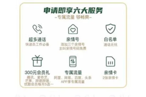 快递员专用电话卡怎么办理？
