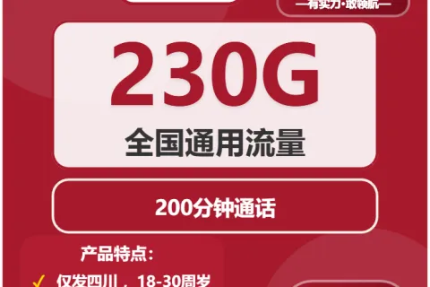 2026年01月下旬资阳大流量套餐推荐：四川资阳最优大流量卡套餐汇总