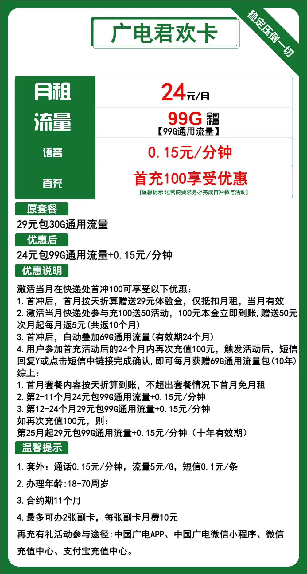 广电君欢卡