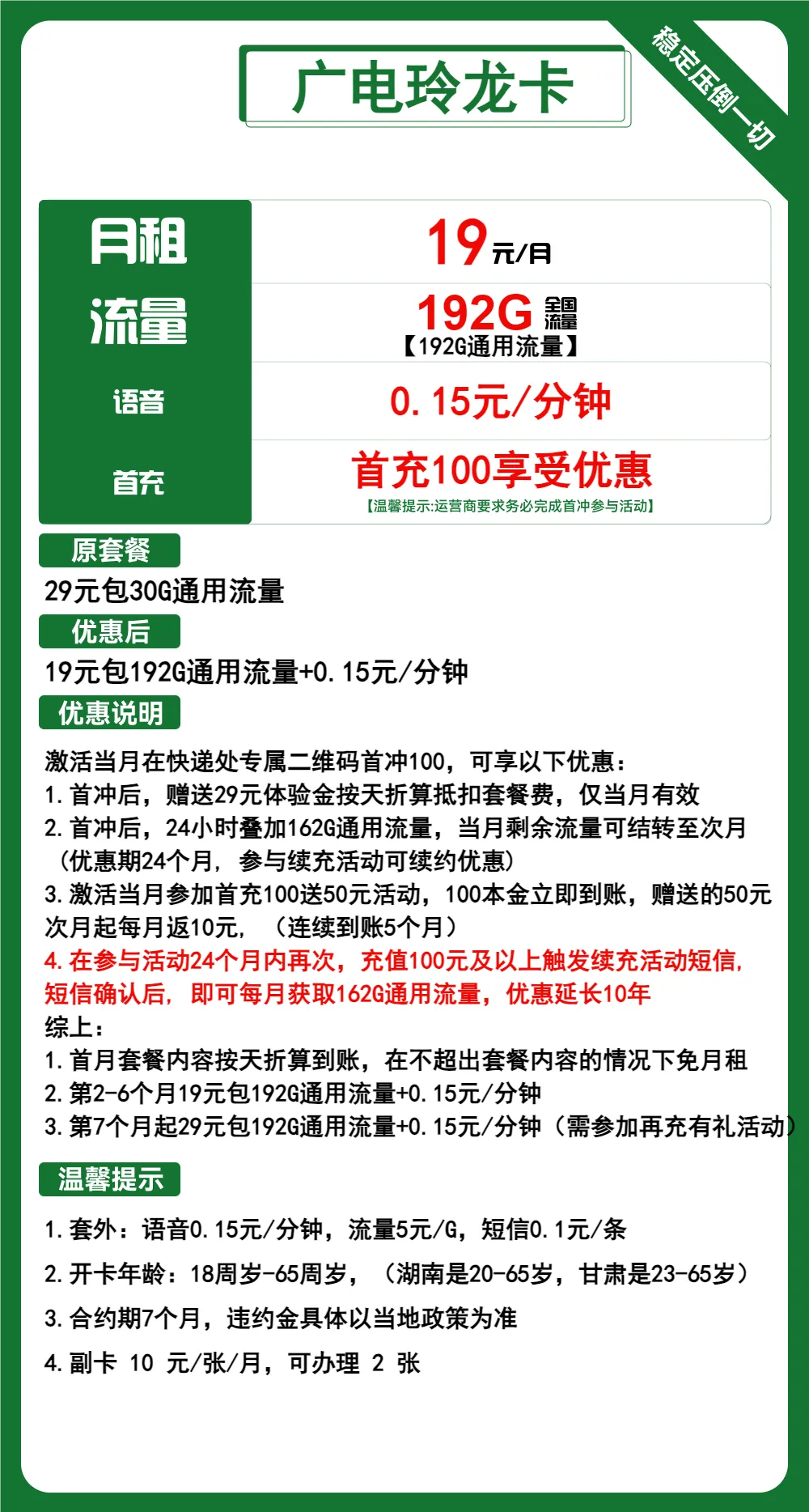 广电玲龙卡