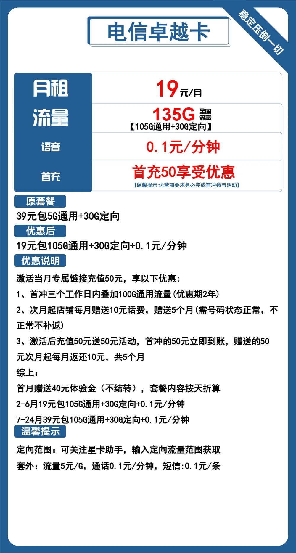 电信卓越卡
