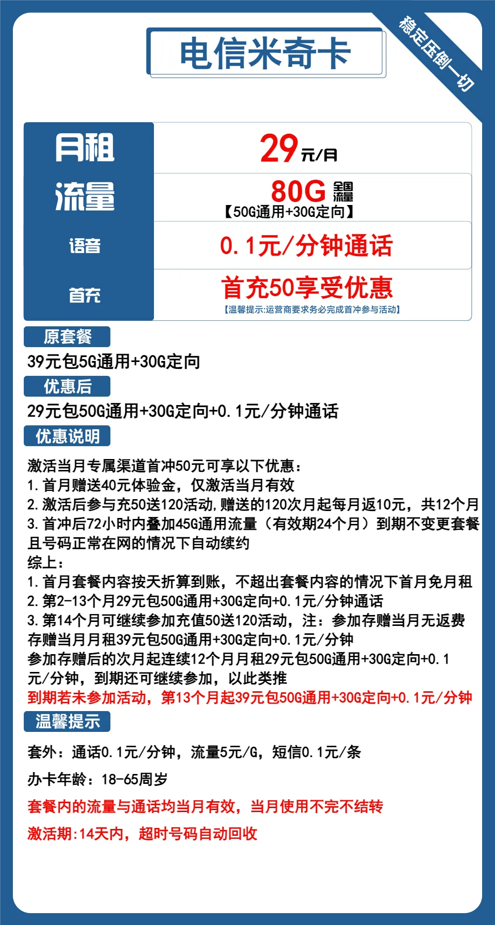 电信米奇卡