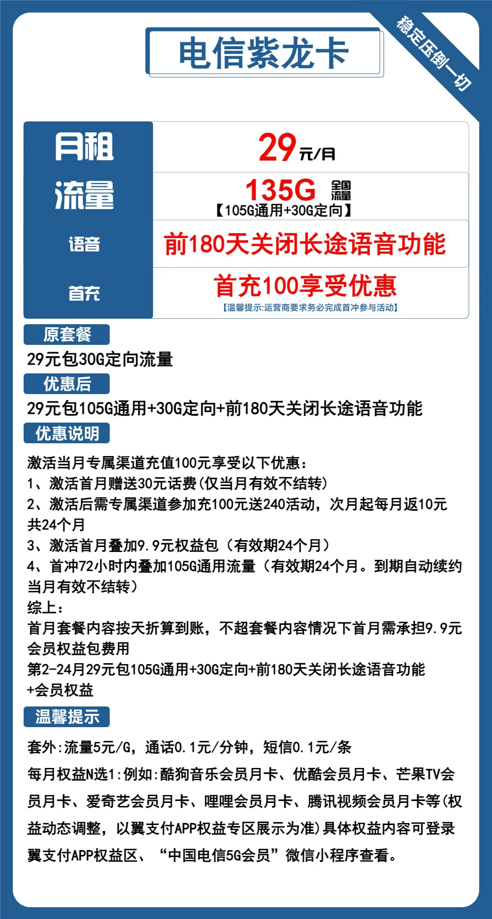 电信紫龙卡