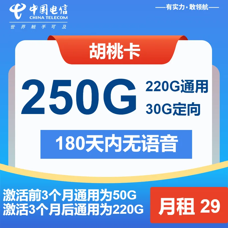电信胡桃卡