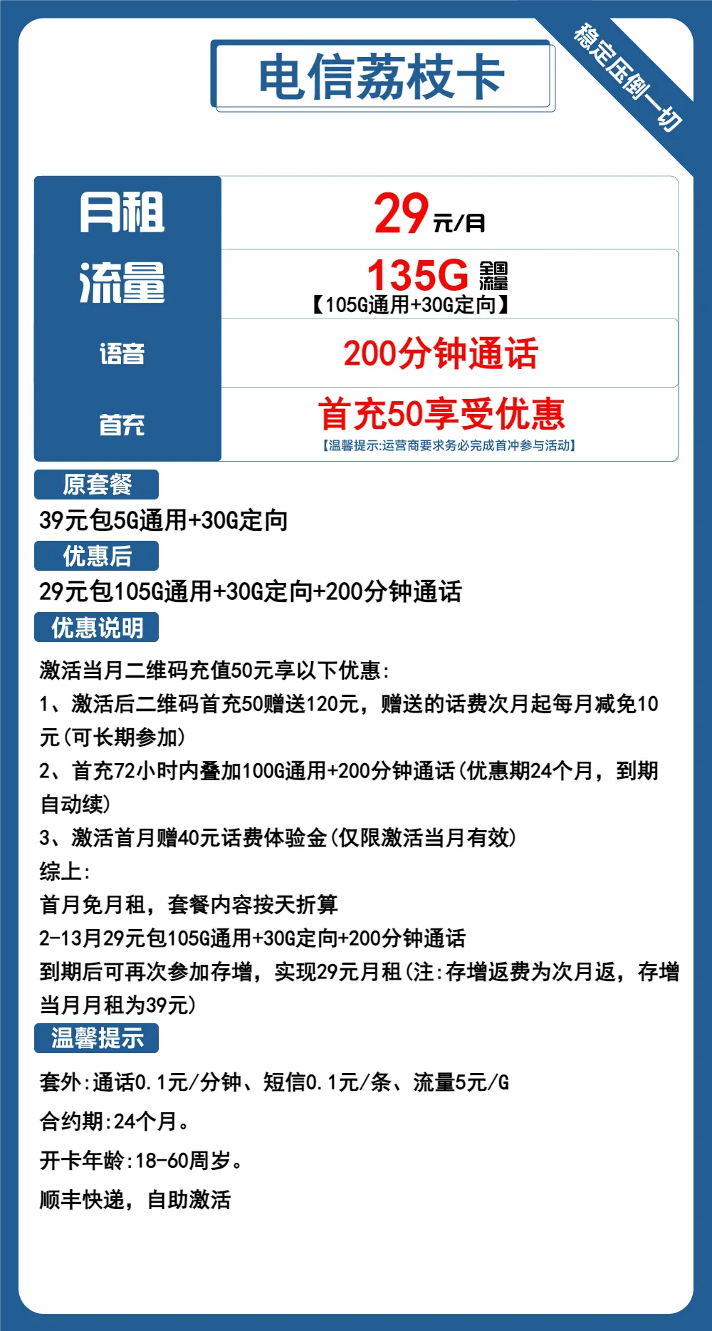 电信荔枝卡