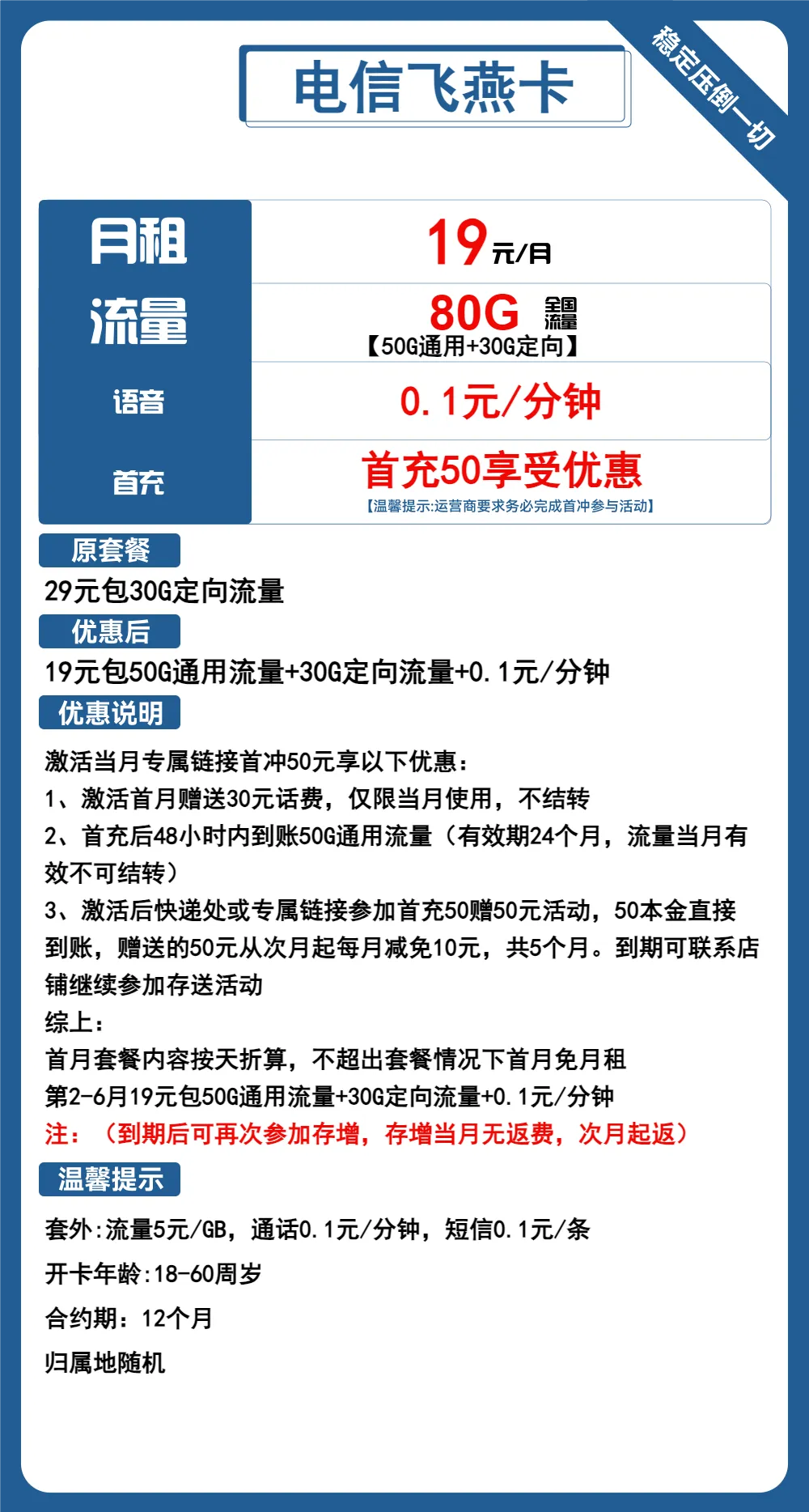 电信飞燕卡