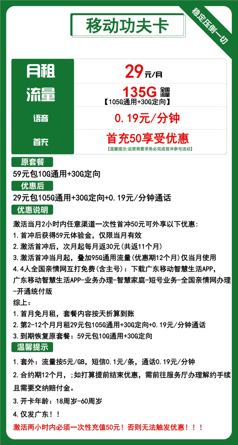 移动功夫卡