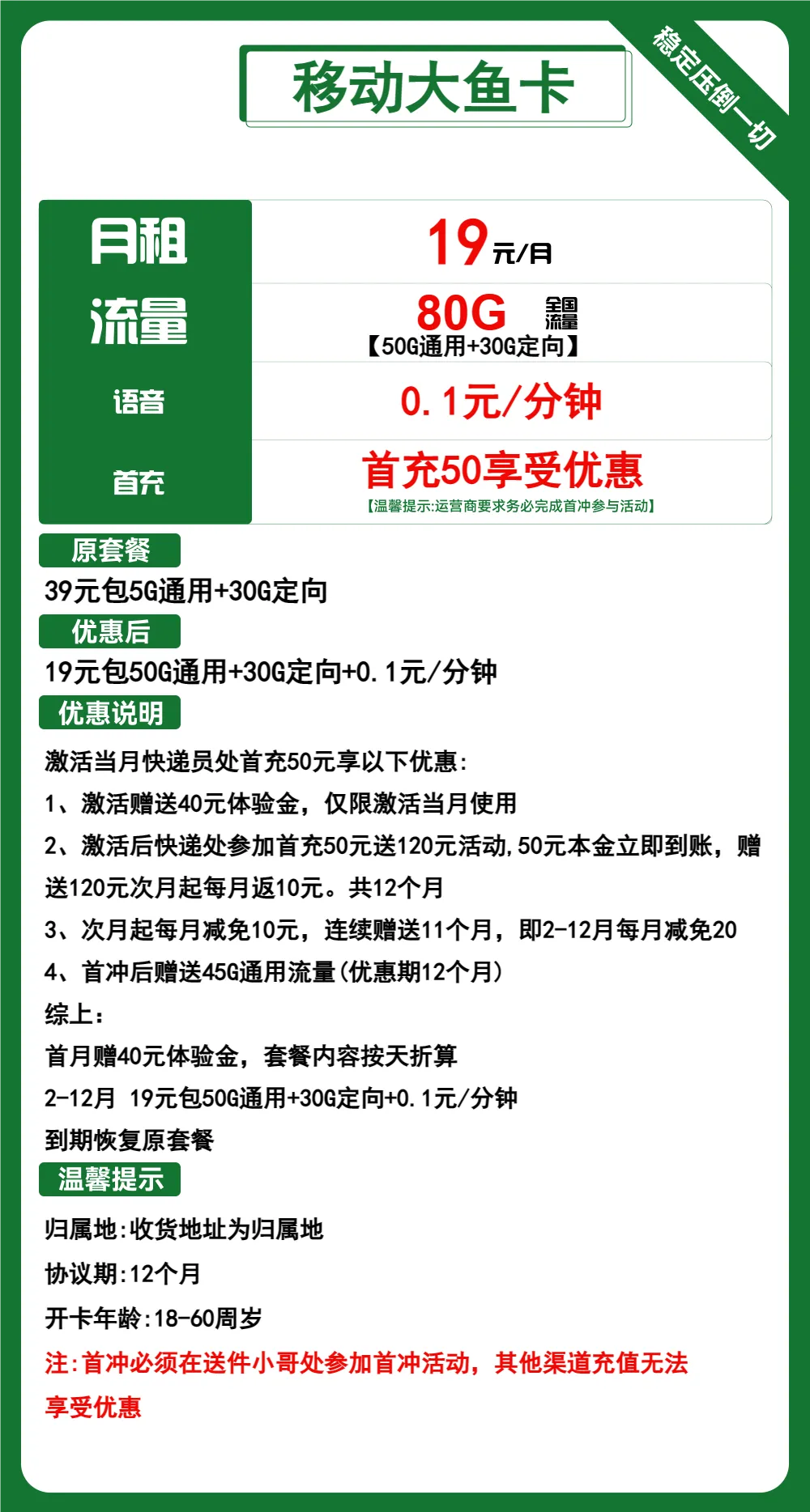 移动大鱼卡