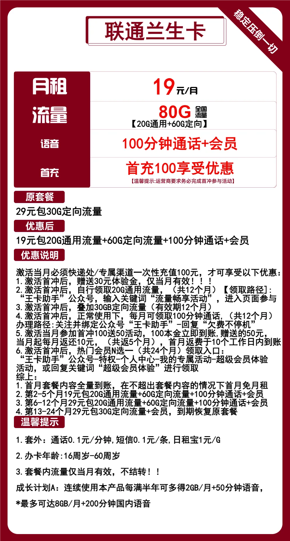 联通兰生卡