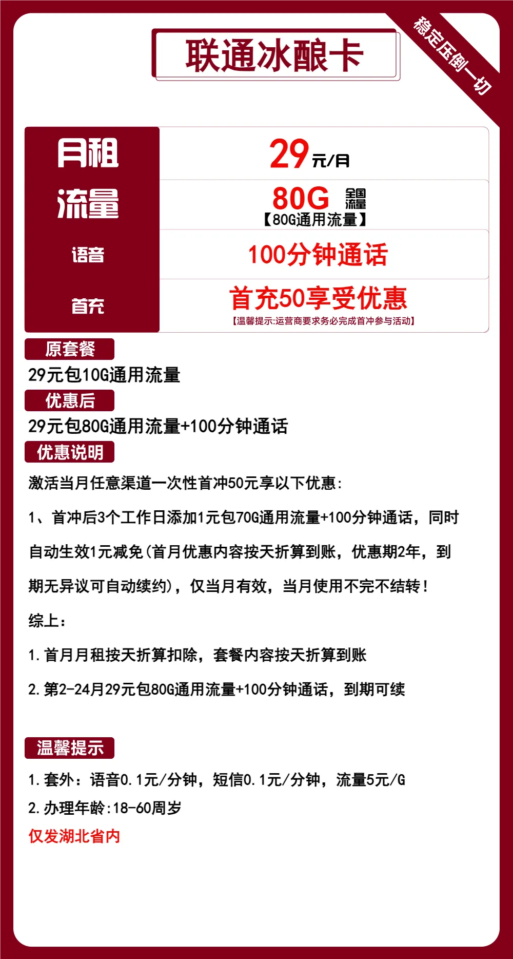 联通冰酿卡