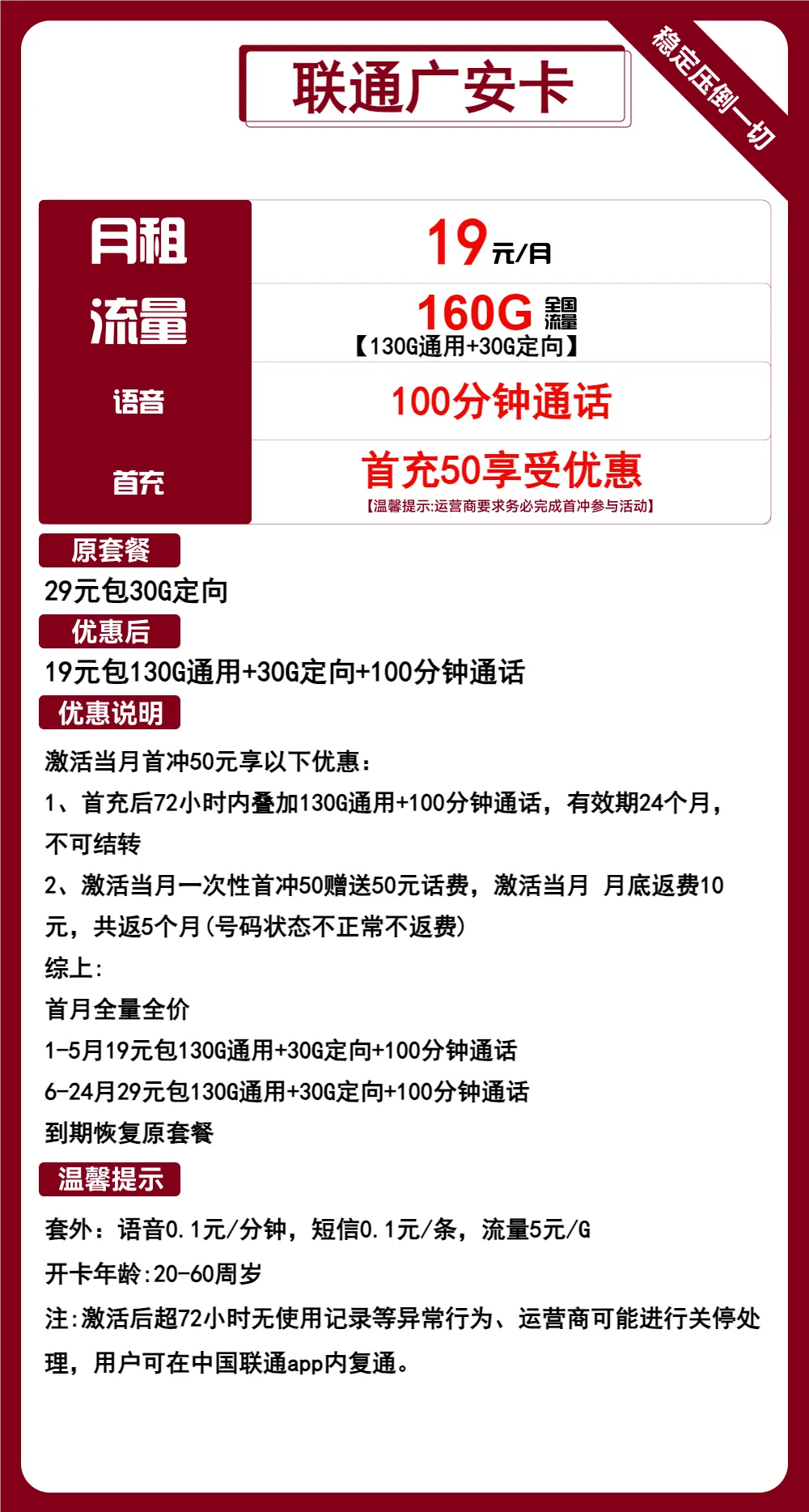联通广安卡
