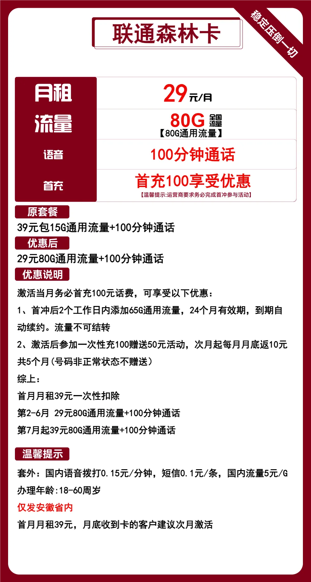 联通森林卡