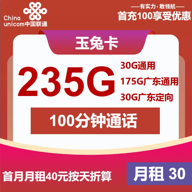 联通玉兔卡