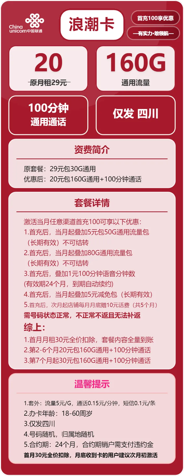 联通浪潮卡