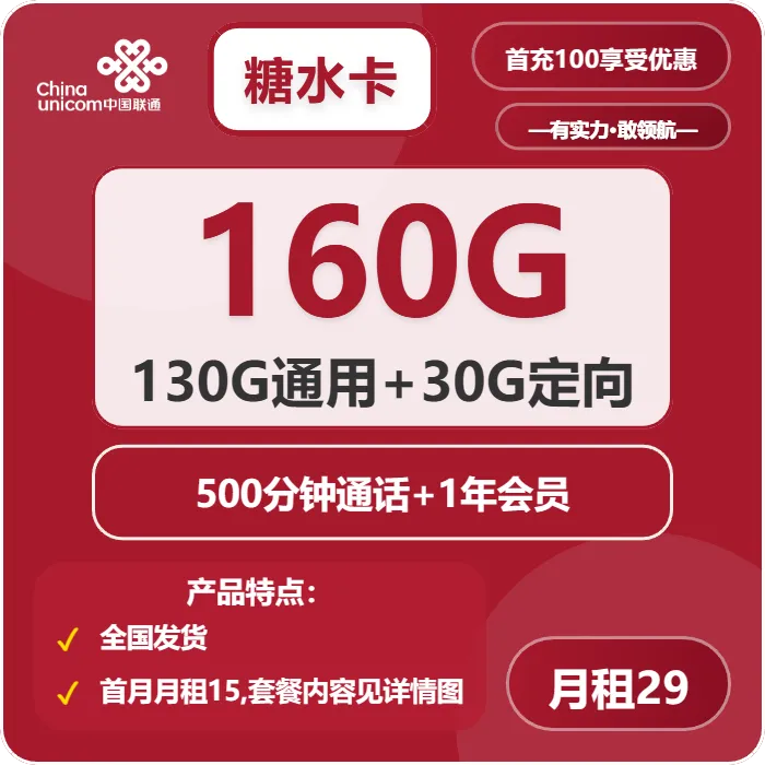 联通糖水卡