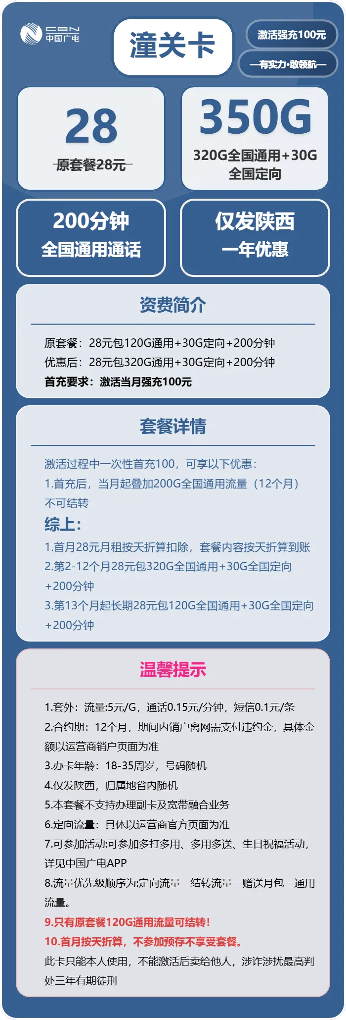 广电潼关卡