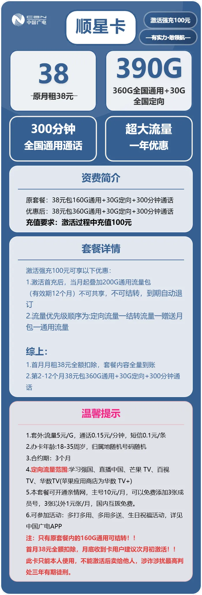 广电顺星卡