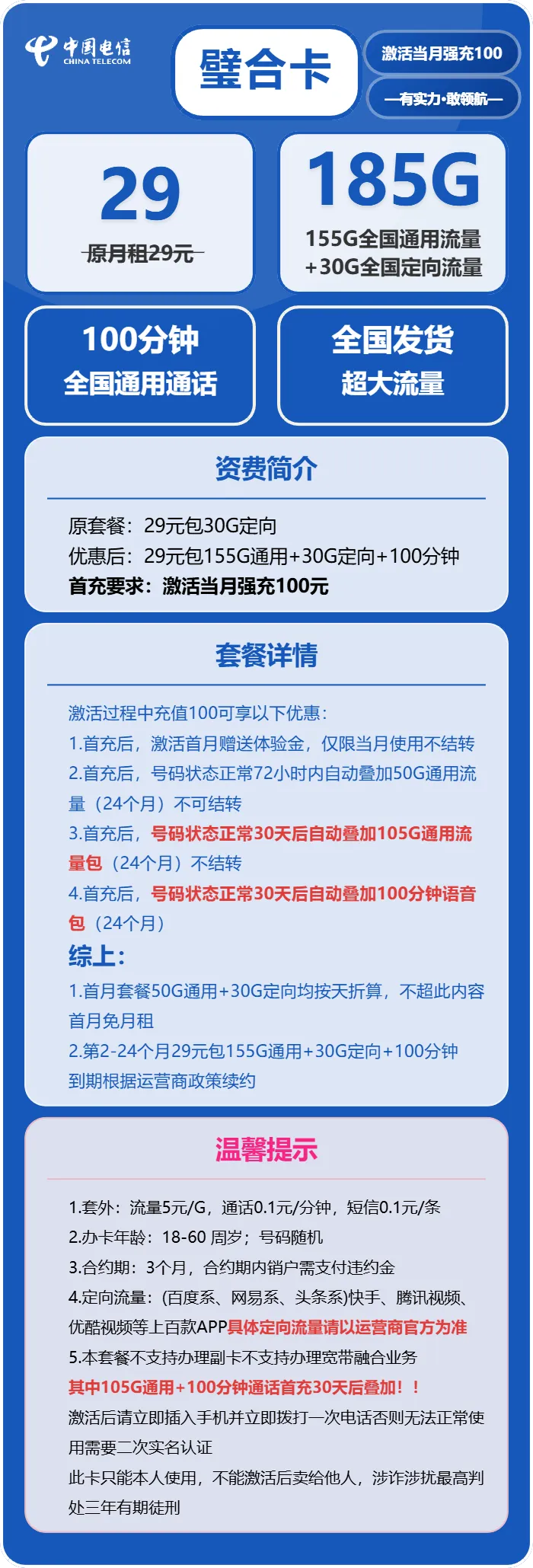 电信璧合卡