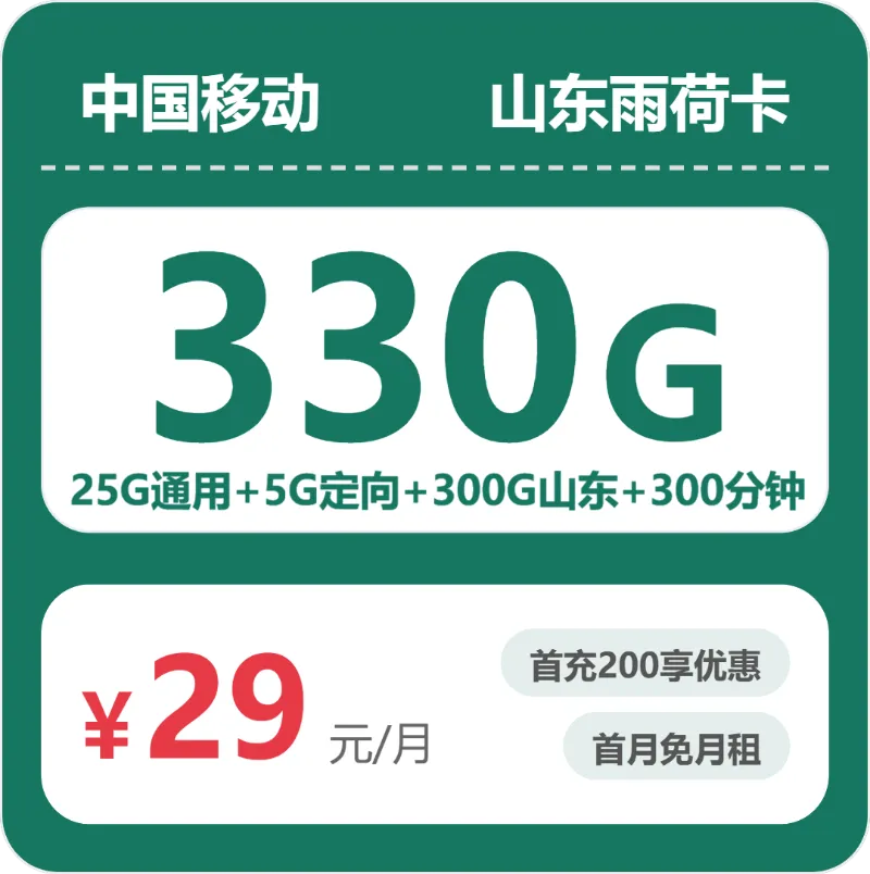 山东青岛莱西市流量卡办理详解!2026年7月莱西市联通、广电、移动如何选择流量卡